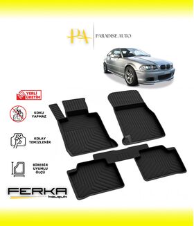 Bmw 3 Serisi E46 1998-2005 4D Havuzlu Paspas