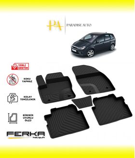 Ford C-Max 1 2002-2010 4D Havuzlu Paspas