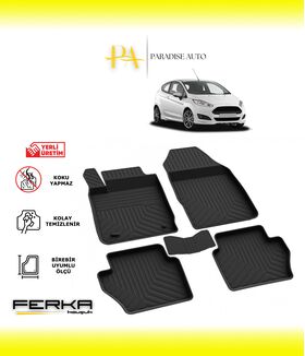 Ford Fiesta Makyajlı MK7 2015-2017 4D Havuzlu Paspas