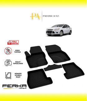 Ford Focus 3 2011-2015 4D Havuzlu Paspas