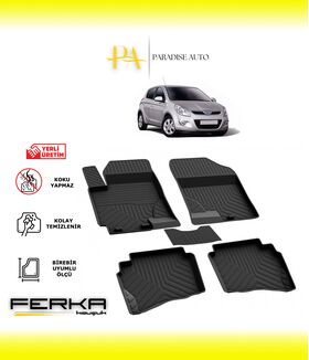 Hyundai i20 1 2009-2014 4D Havuzlu Paspas