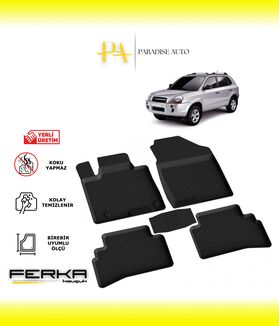 Hyundai Tucson 1 2004-2010 4D Havuzlu Paspas