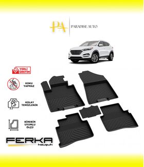 Hyundai Tucson 3 2015-2021 4D Havuzlu Paspas