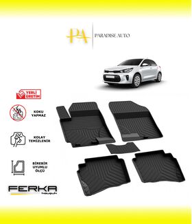 Kia Rio 3 2011-2016 4D Havuzlu Paspas