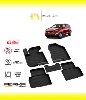 Kia Sportage 3 2010-2016 4D Havuzlu Paspas