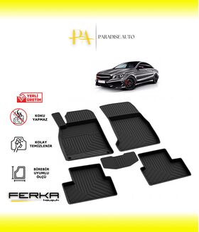 Mercedes CLA Serisi W117 SW 2013-2019 4D Havuzlu Paspas