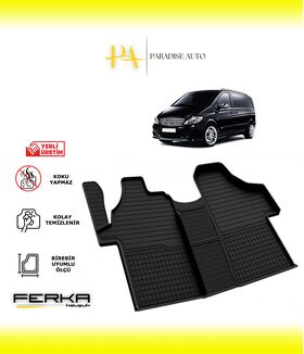 Mercedes Vito W639 2004-2014 4D Havuzlu Paspas