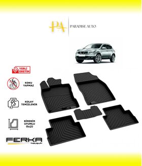 Nissan Qashqai 1 2007-2014 4D Havuzlu Paspas