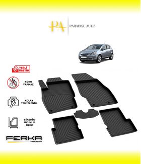 Opel Corsa D 2007-2014 4D Havuzlu Paspas