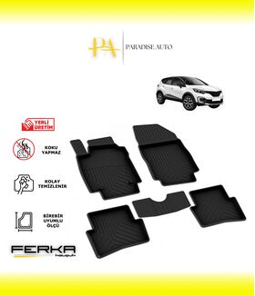 Renault Captur 1 2012-2019 4D Havuzlu Paspas