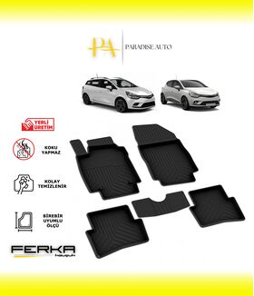 Renault Clio 4 SW HB 2012-2019 4D Havuzlu Paspas