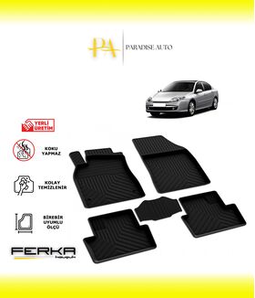 Renault Laguna 2007-2015 4D Havuzlu Paspas