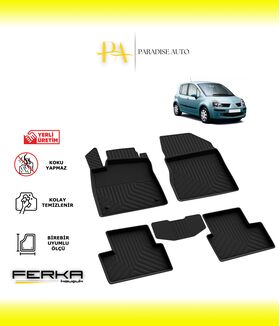 Renault Modus 2004-2008 4D Havuzlu Paspas