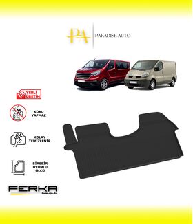 Renault Trafic 2-3 2001 ve Üstü 4D Havuzlu Paspas