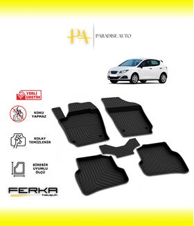 Seat Ibiza 4 2009-2017 4D Havuzlu Paspas