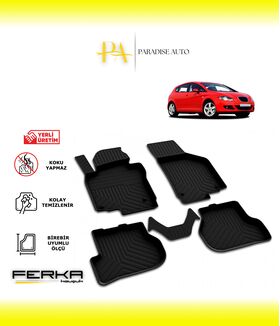 Seat Leon 2 2006-2012 4D Havuzlu Paspas