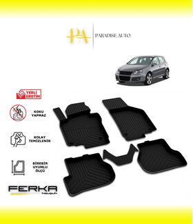 Volkswagen Golf 6 2008-2013 4D Havuzlu Paspas