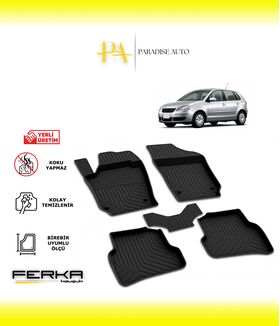 Volkswagen Polo HB 4.5 CC 2005-2009 4D Havuzlu Paspas