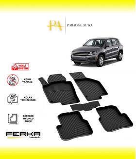 Volkswagen Tiguan 2 2016-2023 4D Havuzlu Paspas