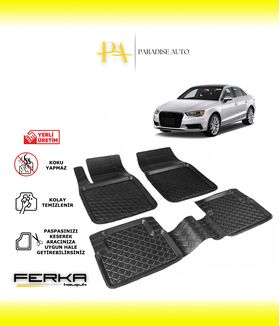 Audi A3 2012-2020 Uyumlu Havuzlu Paspas