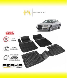 Audi A6 2005-2011 Uyumlu Havuzlu Paspas