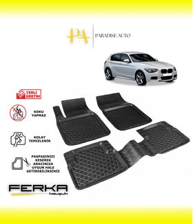 Bmw 1 Serisi F20 2011-2017 Uyumlu Havuzlu Paspas