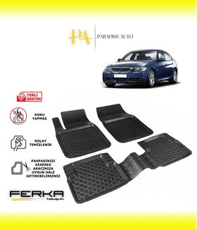 Bmw 3 Serisi E90 2005-2010 Uyumlu Havuzlu Paspas