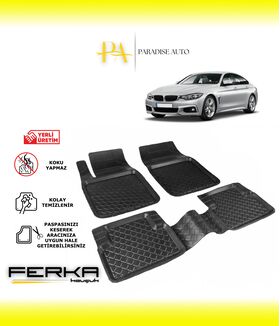 Bmw 4 Serisi F36 Grand Coupe 2013-2021 Uyumlu Havuzlu Paspas