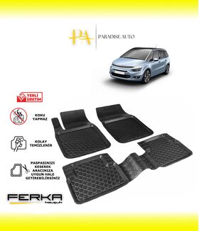 Citroen C4 Picasso 2013-2016 Uyumlu Havuzlu Paspas