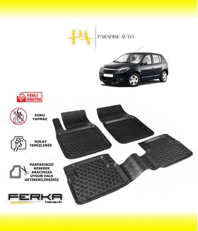 Dacia Sandero 2007-2013 Uyumlu Havuzlu Paspas