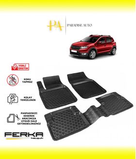 Dacia Sandero 2013-2020 Uyumlu Havuzlu Paspas