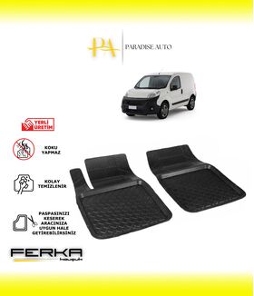 Fiat Fiorino Ön 2 Parça 2008 ve Üstü Uyumlu Havuzlu Paspas