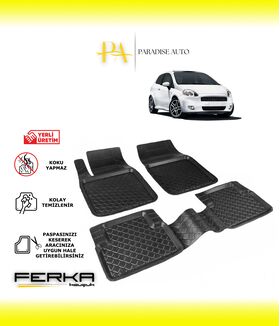 Fiat Grande Punto 2006 ve Üstü Uyumlu Havuzlu Paspas