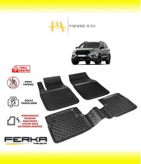 Ford Kuga 1 2008-2012 Uyumlu Havuzlu Paspas