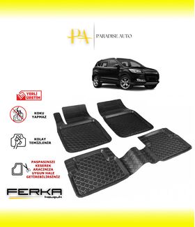 Ford Kuga 2 2012-2019 Uyumlu Havuzlu Paspas