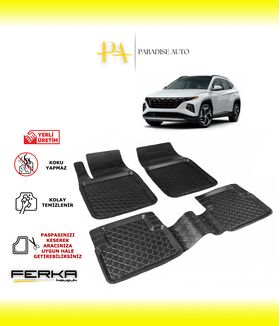 Hyundai Tucson 4 2021 ve Üstü Uyumlu Havuzlu Paspas