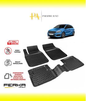 Mercedes B Serisi W246 2013-2018 Uyumlu Havuzlu Paspas