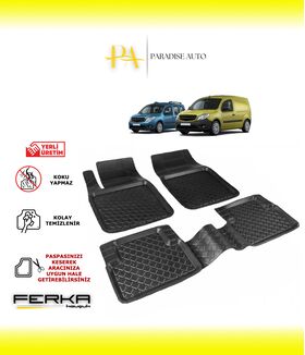 Mercedes Citan 1 W415 2012-2021 Uyumlu Havuzlu Paspas