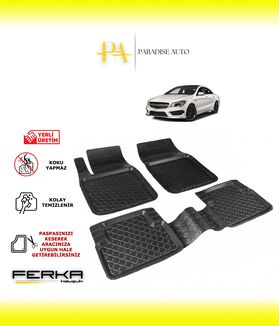 Mercedes CLA Serisi C117 2013-2018 Uyumlu Havuzlu Paspas