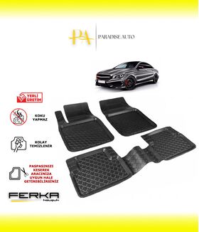 Mercedes CLA Serisi W117 SW 2013-2019 Uyumlu Havuzlu Paspas