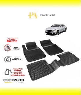 Mercedes CLS C218 2010-2018 Uyumlu Havuzlu Paspas