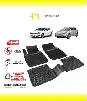 Opel Astra H HB 2004-2010 Uyumlu Havuzlu Paspas