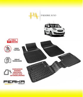 Opel Combo D 2010-2019 Uyumlu Havuzlu Paspas