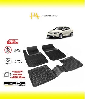 Renault Fluence 2010 ve Üstü Uyumlu Havuzlu Paspas