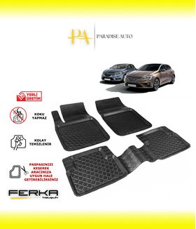 Renault Megane 4 2016 ve Üstü Uyumlu Havuzlu Paspas