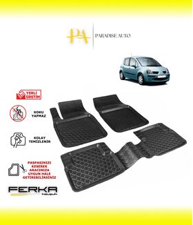 Renault Modus 2004-2008 Uyumlu Havuzlu Paspas