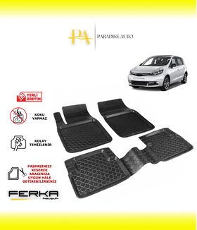 Renault Scenic 3 2009-2016 Uyumlu Havuzlu Paspas