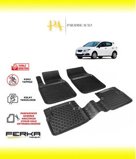 Seat Ibiza 4 2009-2017 Uyumlu Havuzlu Paspas