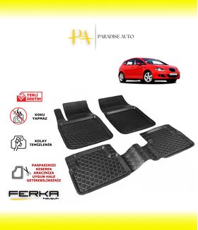 Seat Leon 2 2006-2012 Uyumlu Havuzlu Paspas