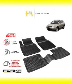 Toyota RAV4-3 2005-2013 Uyumlu Havuzlu Paspas